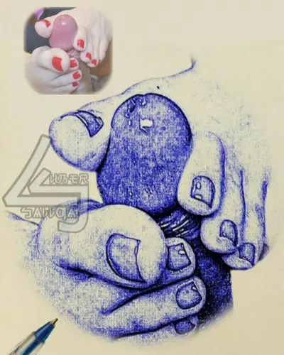 Drawing and Illustration of Feet Priscila Feet cover image