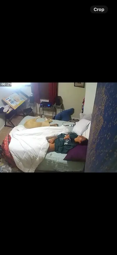 Spying On My Sisters Intense Orgasm While Masturbating cover image