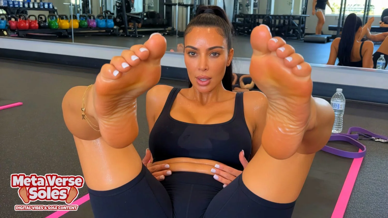 Kim Kardashian Yoga Soles image 2