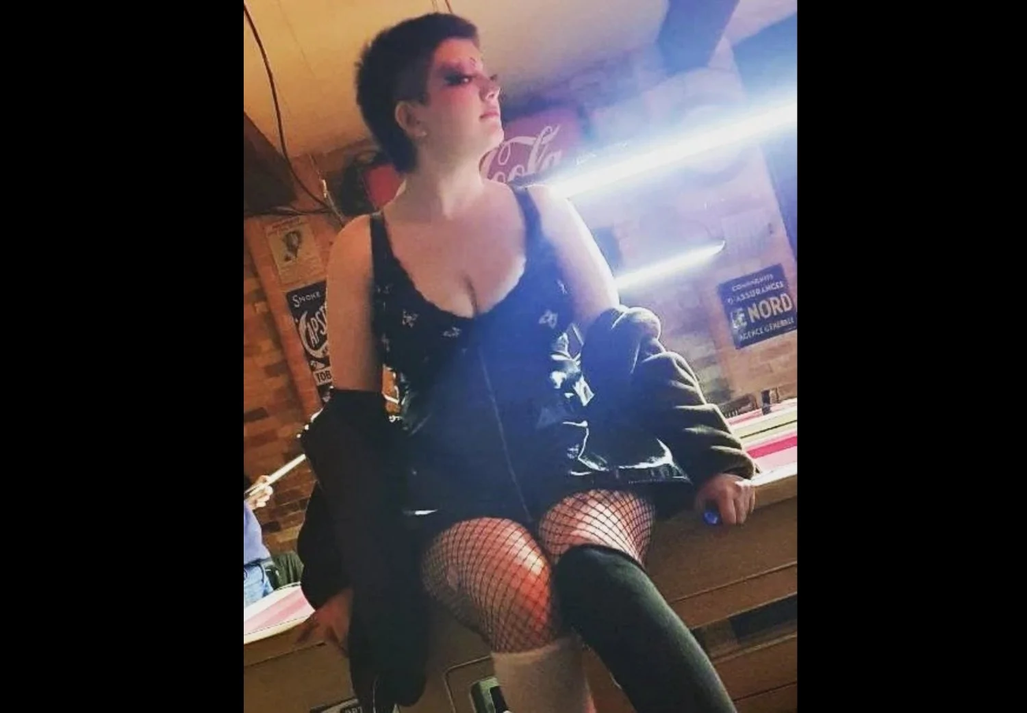 Busty Leicester lesbian needs cock image 5