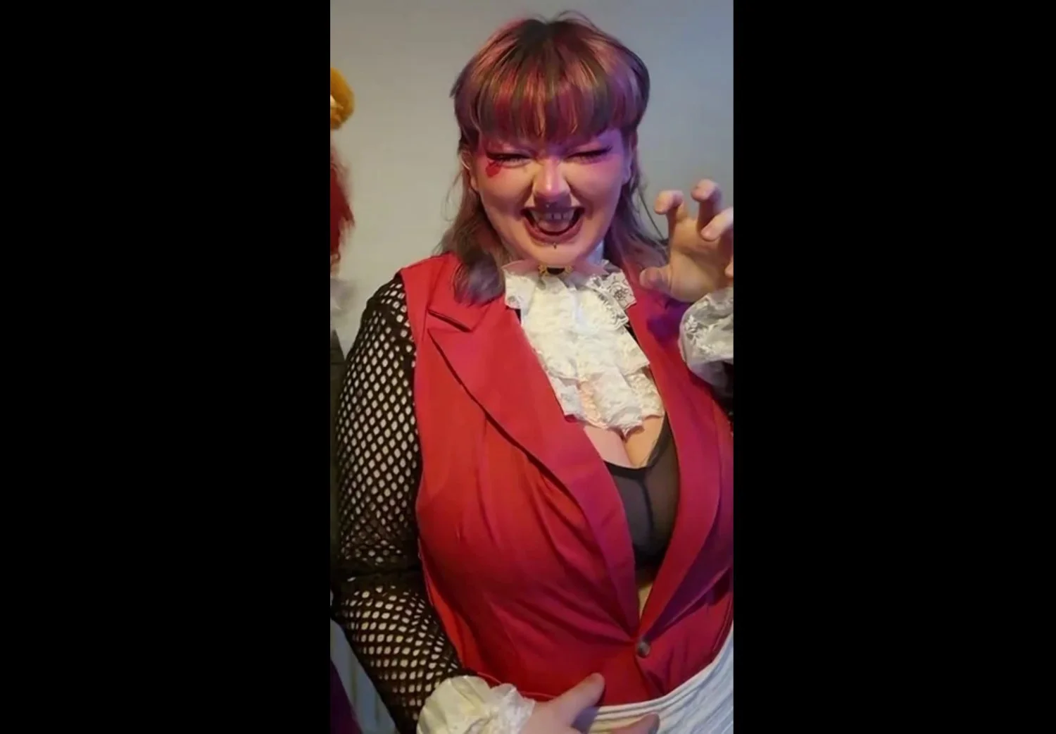 Busty Leicester lesbian needs cock image 8