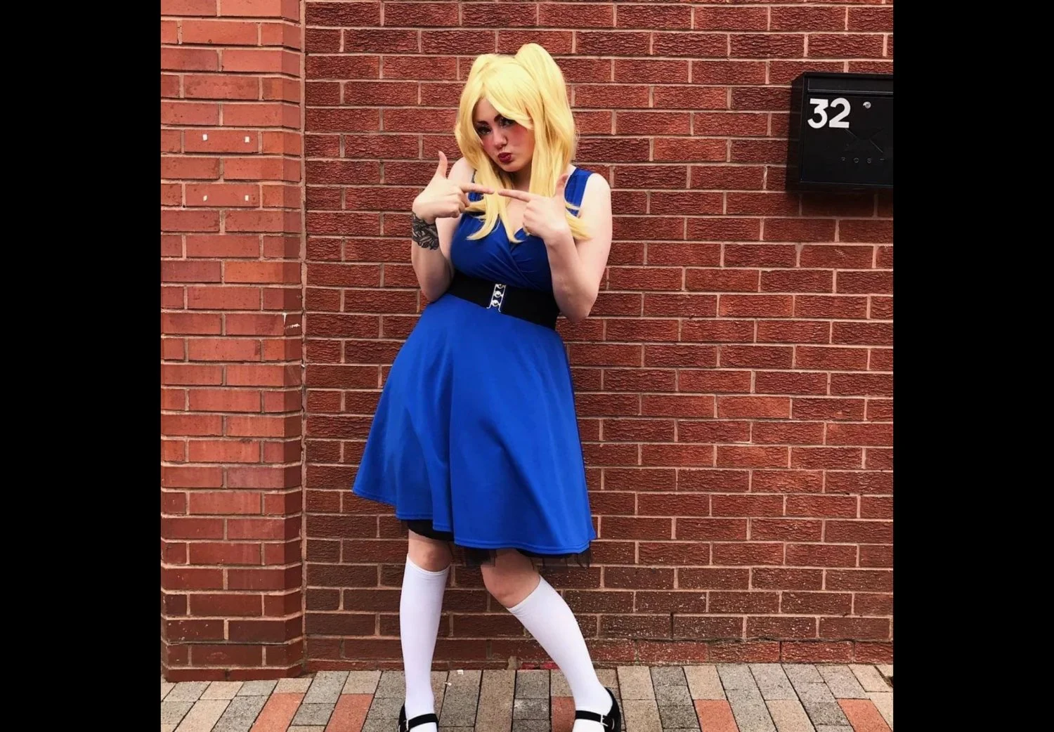 Busty Leicester lesbian needs cock image 9
