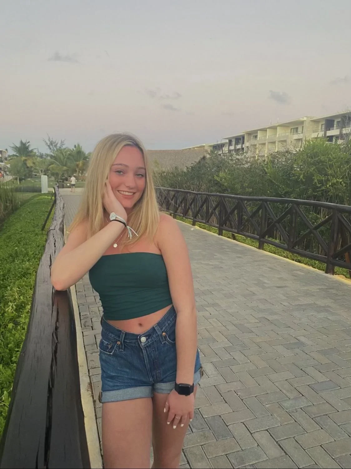 Tight college blonde with a fat ass image 8