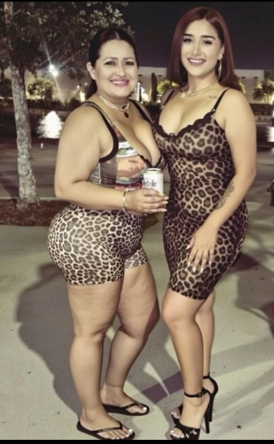 Latina teen sisters and thick Milf mom image 7