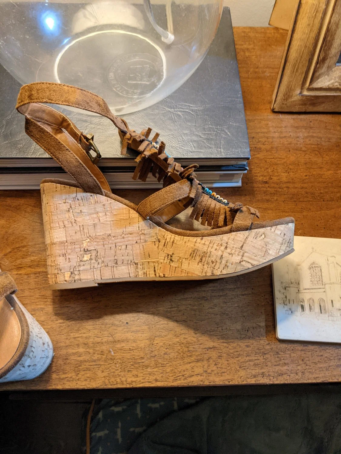 Wife’s Wedges and Thongs image 2
