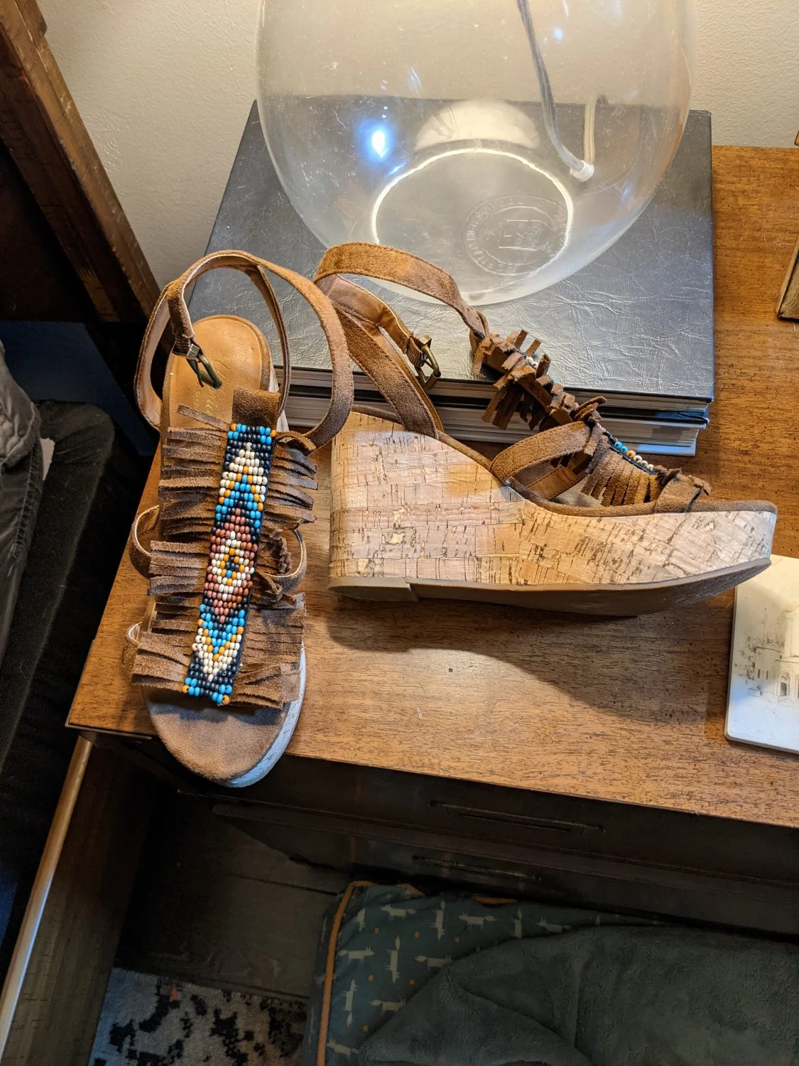 Wife’s Wedges and Thongs image 3