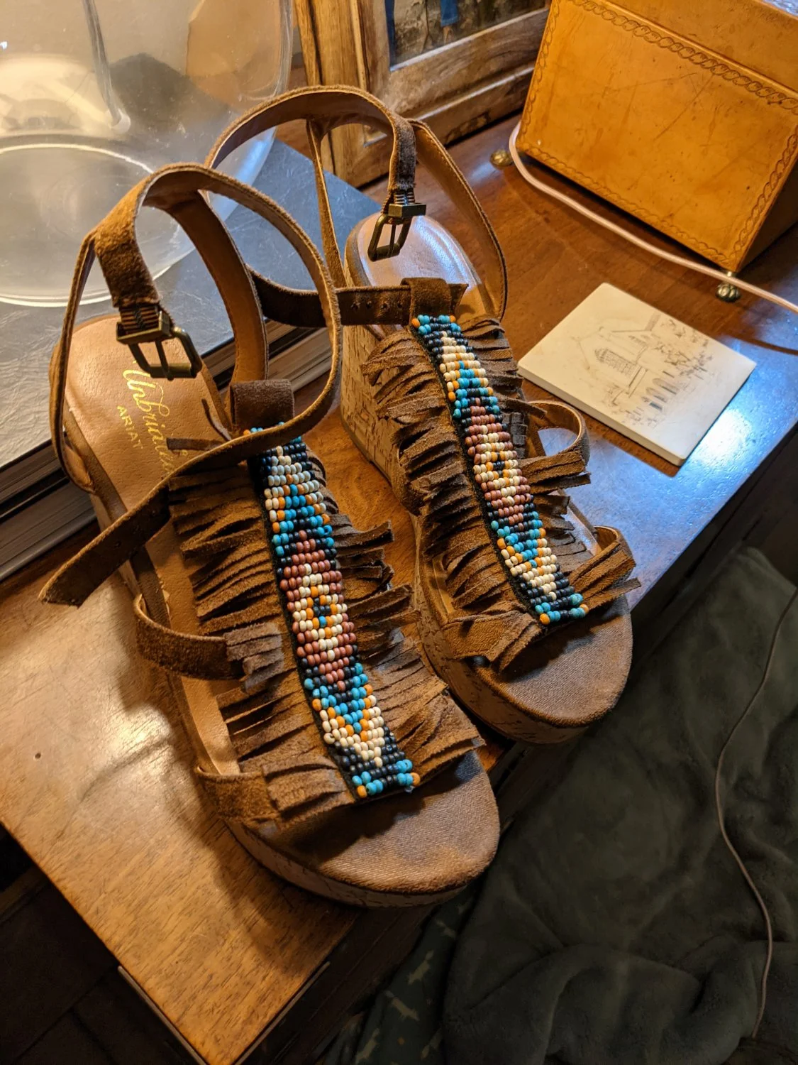 Wife’s Wedges and Thongs image 4