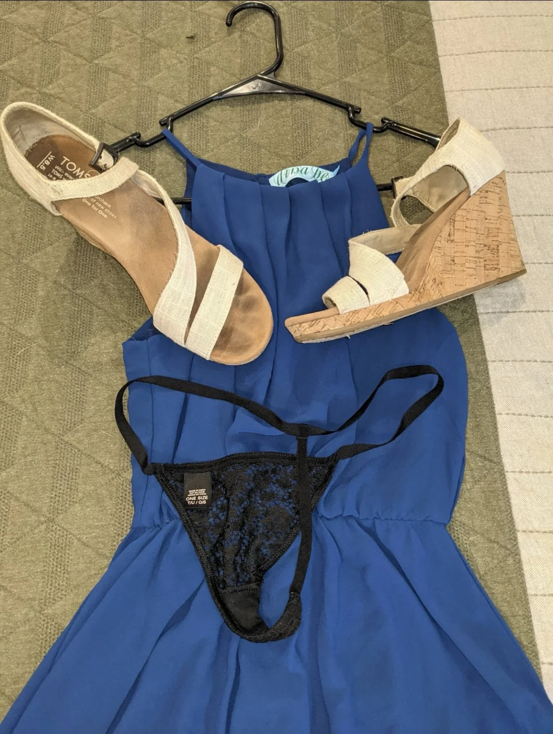 Wife’s Wedges and Thongs image 5
