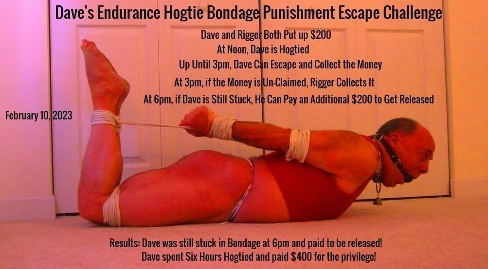 Hogtie Bondage Punishment Escape Challenges image 2