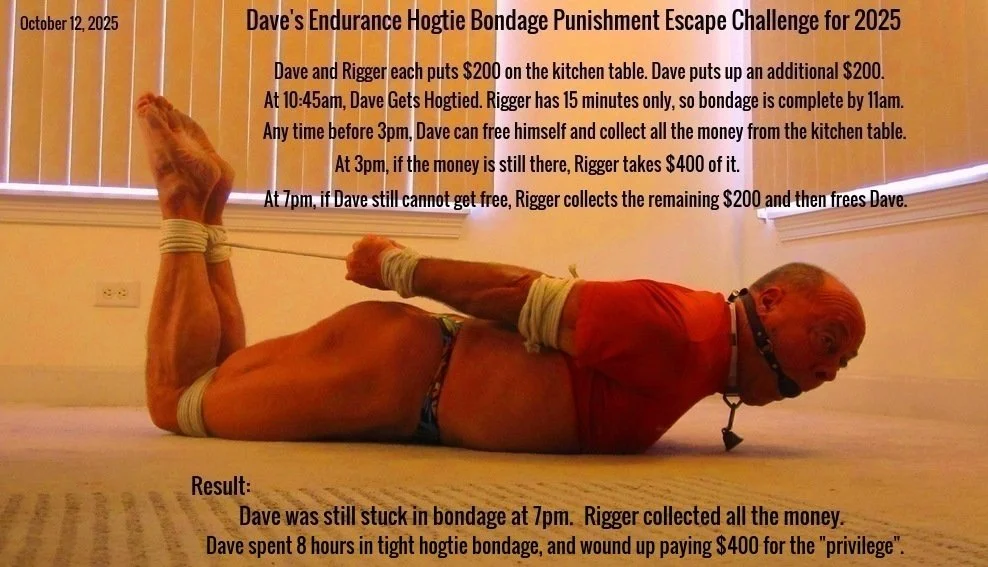 Hogtie Bondage Punishment Escape Challenges image 5