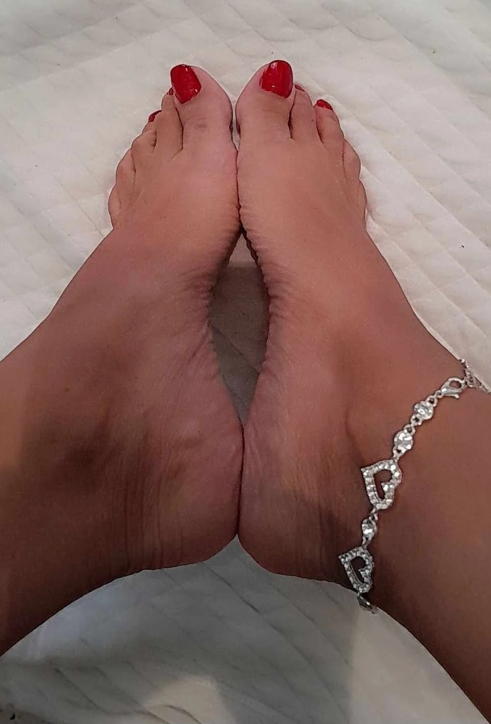 Fernanda sleeping footjob image 38