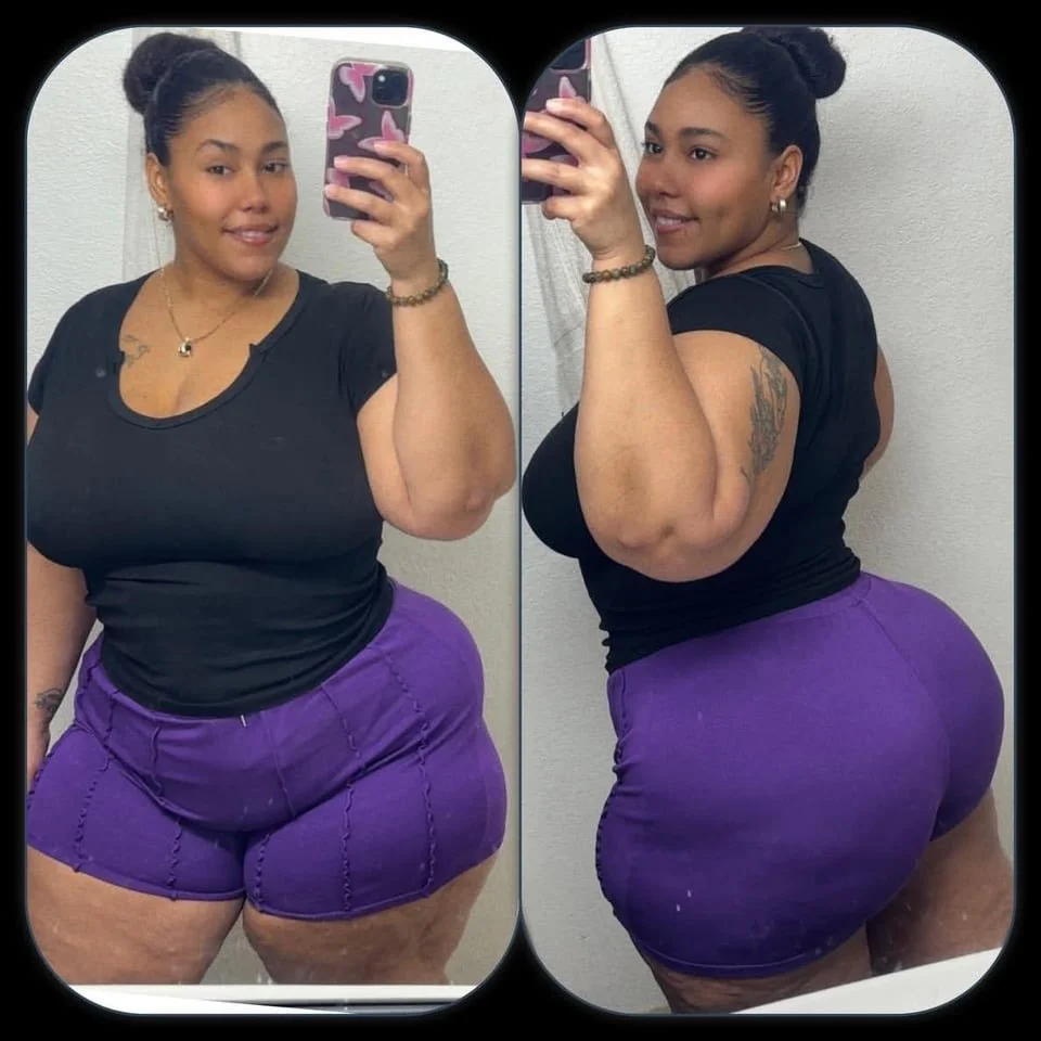 THICK JUICY ASS IN TIGHTS image 5