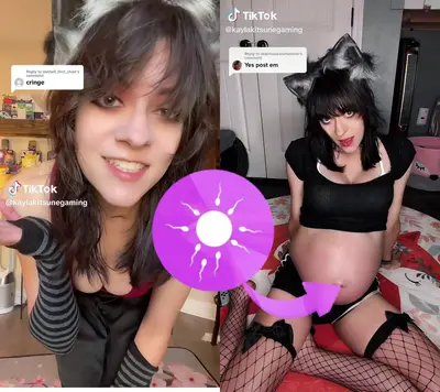 pregnant tiktoker transition before and after cover image