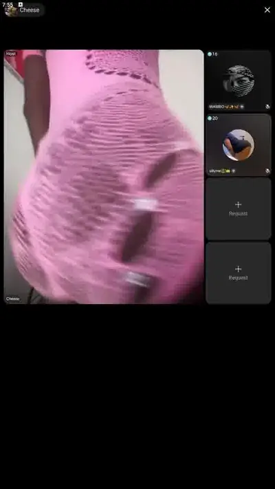 tiktok live ebony juicy ass twerking cover image