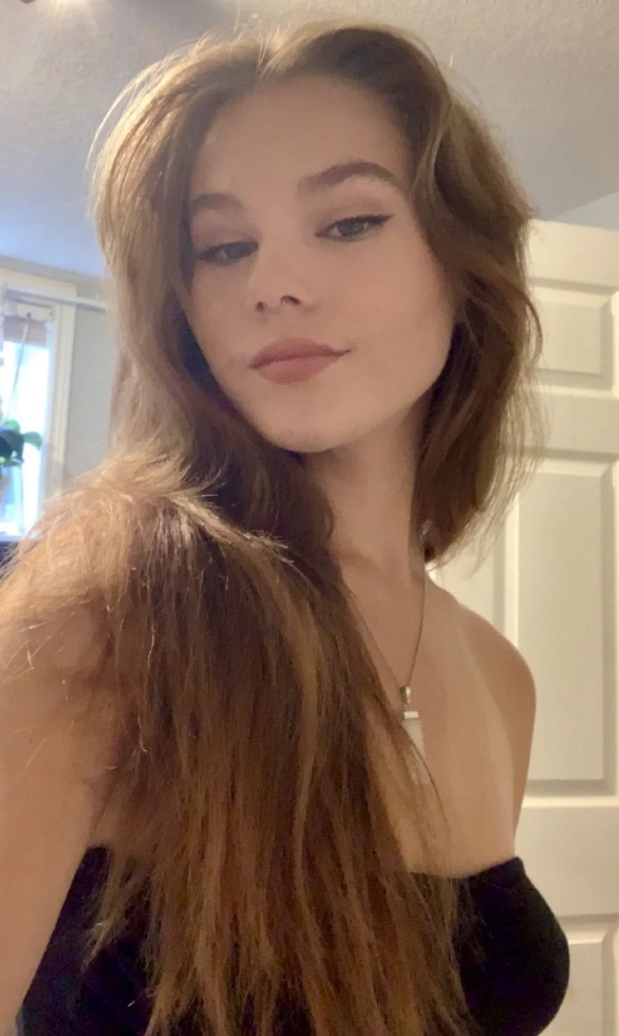 KYLA. Western University brunette slut has incredible lips image 10