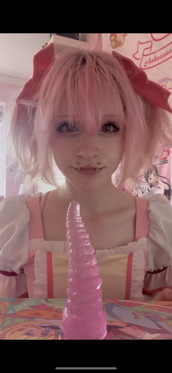 Pastel goth slut selling her body image 6