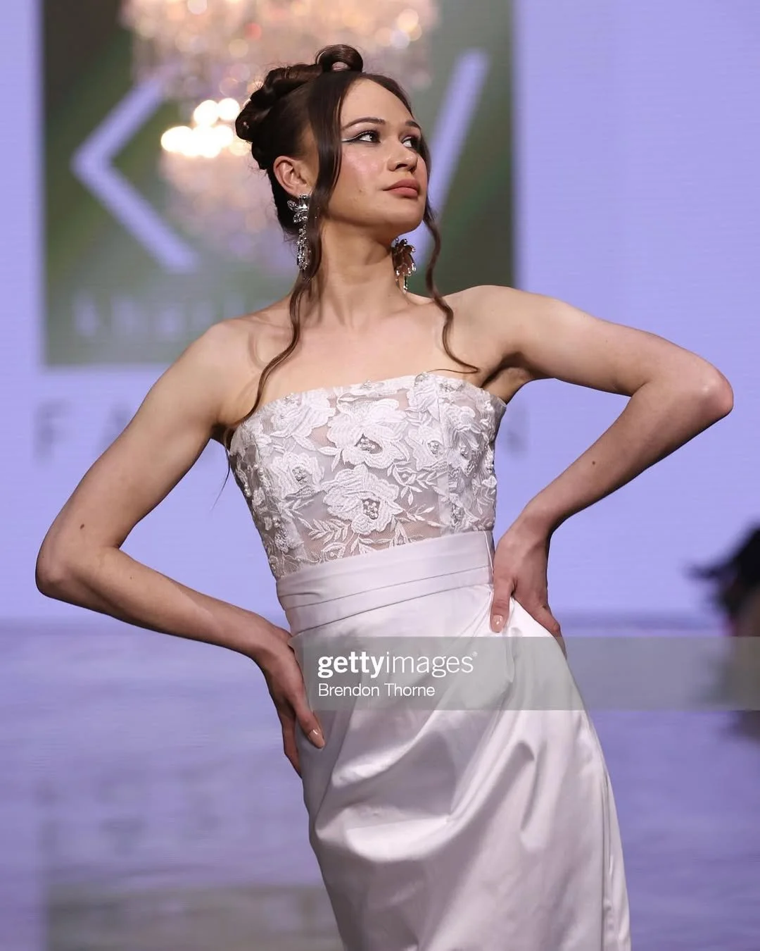 Maori runway model Teina image 9