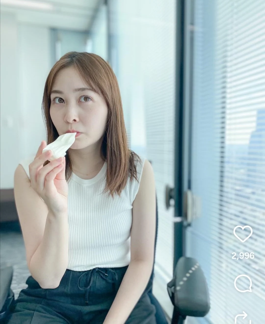 🔚Japanese　顔抜き　アナウンサー　岩田絵里奈　ソフトエロ　一発やりたい image 6