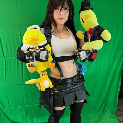 kittybitgames fit muscular cosplayer GYAT DAMN cover image