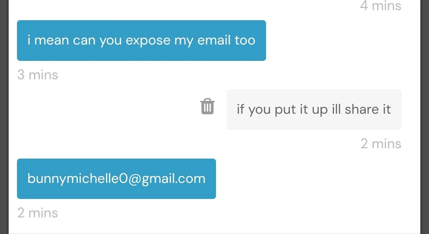 Michelle self exposing image 5