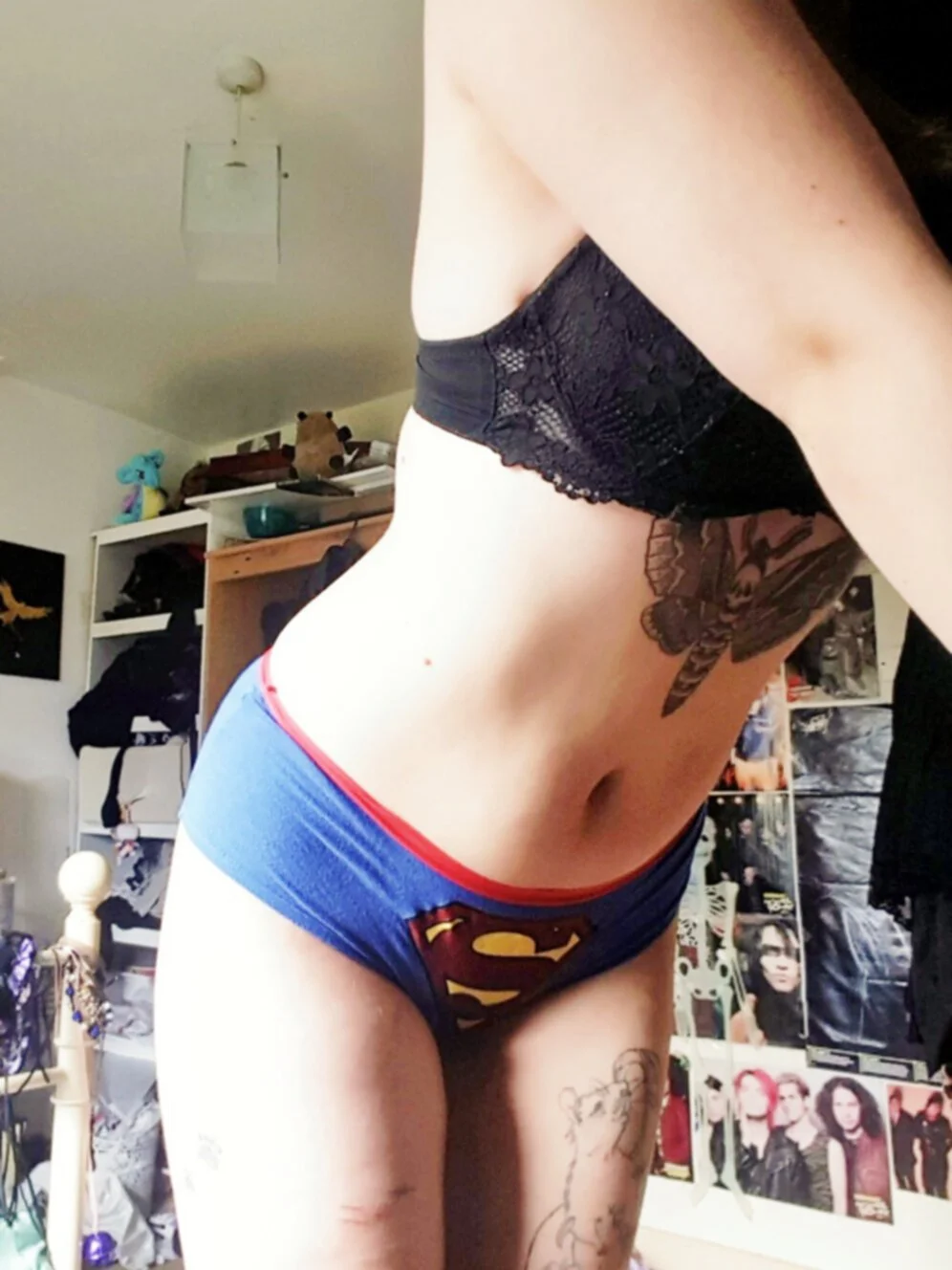 Sexy tattooed college slut drops image 43