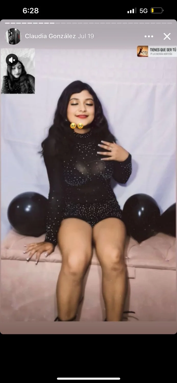 Sexy mexican slut loves showing her tits off image 6