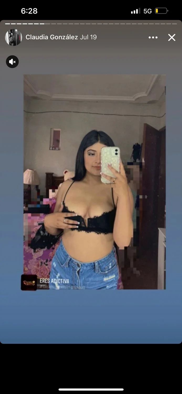 Sexy mexican slut loves showing her tits off image 8