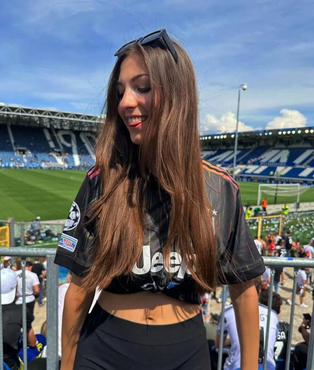 Cristina Colombo hot italian football influencer image 17
