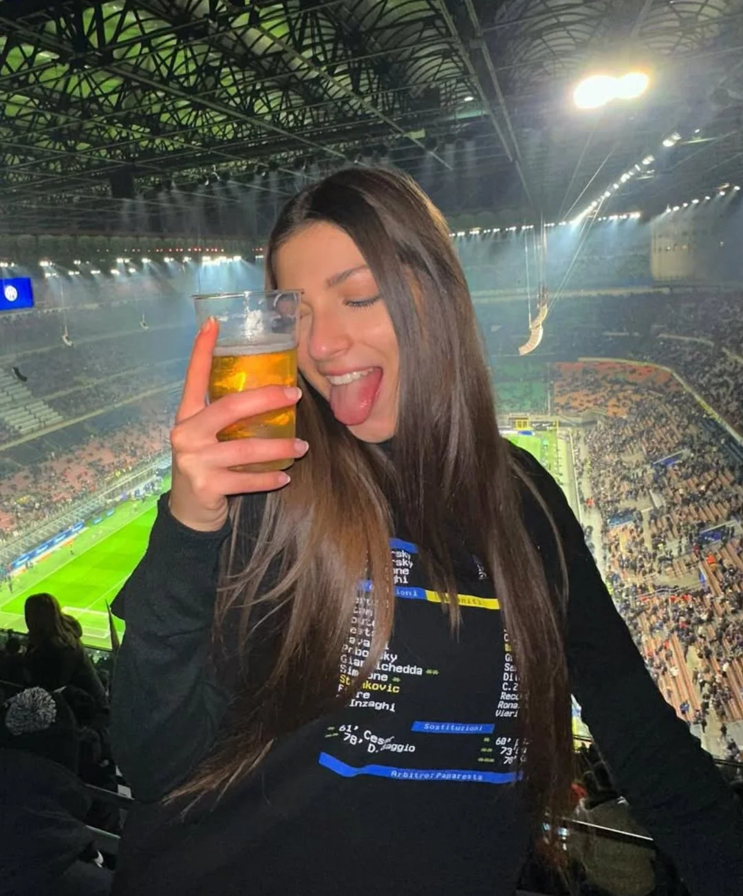 Cristina Colombo hot italian football influencer image 38