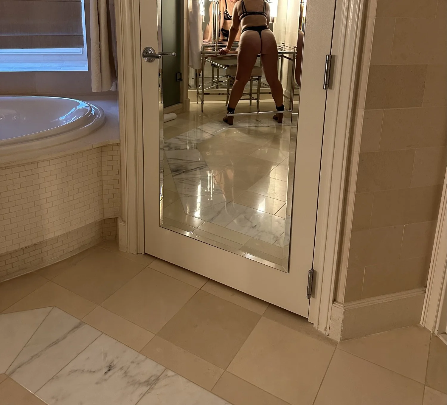 Getting Herself Spanked & Fucked to Orgasm After Hotel BDSM Photo Shoot image 45