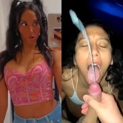 Stupid Sexy Latina GF Taking Risky Cum Shower in Public after Backshots cover image