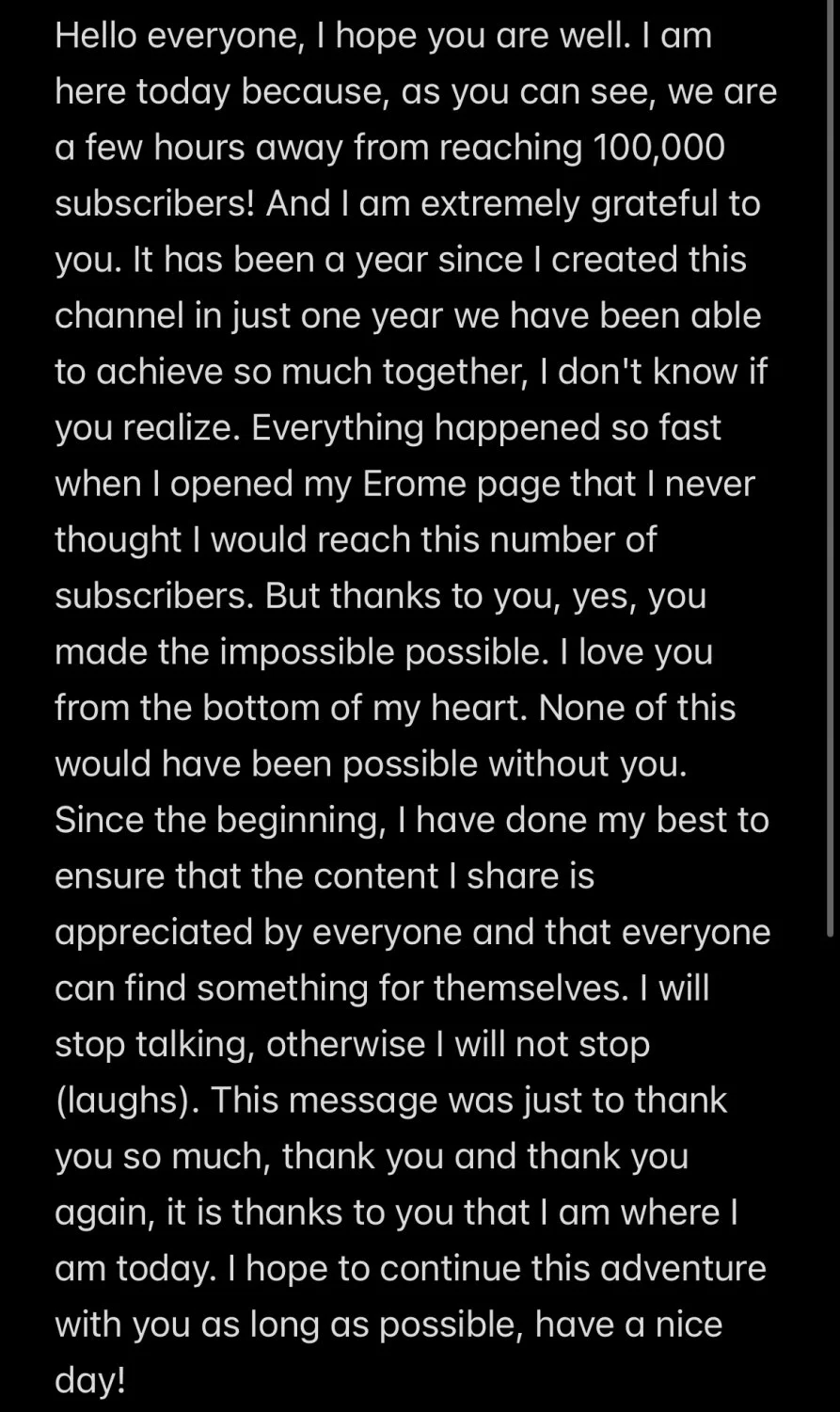 Thank you <3 main image