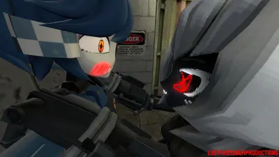 Combine Turret Girl x Dispenser Guy cover image