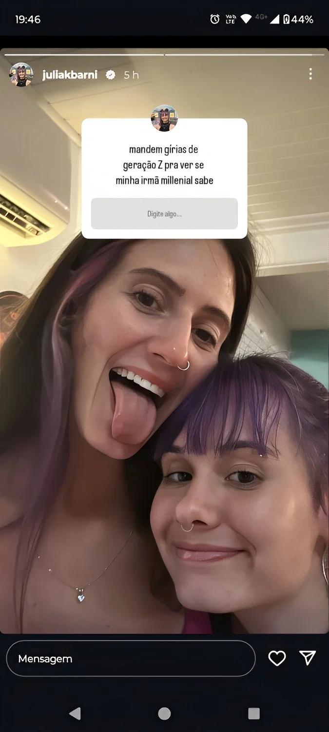 Júlia k barni e sua irmã só querem porra na cara image 2
