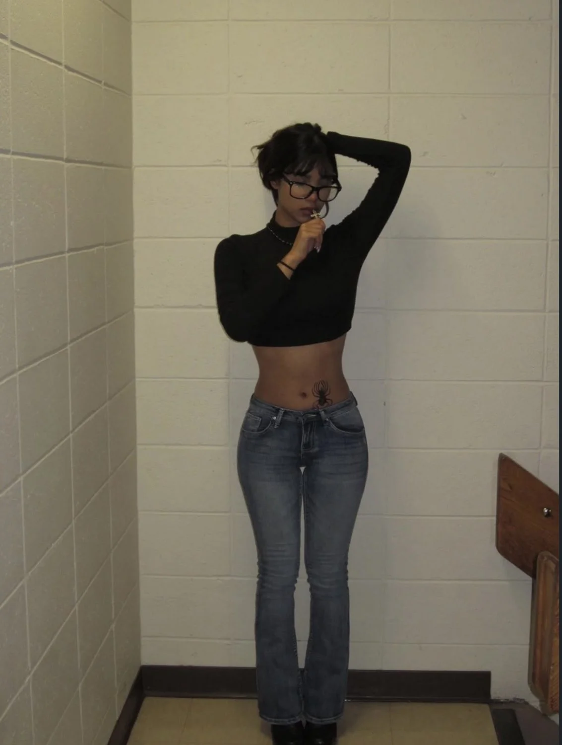 slutty latina teen cosplay as Shizuku from Hunter x Hunter image 2