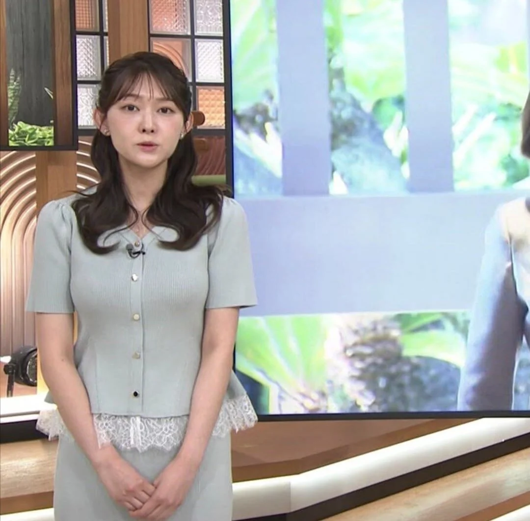 🔚Japanese　顔抜き　アナウンサー　森山みなみ　ソフトエロ　一発やりたい image 15