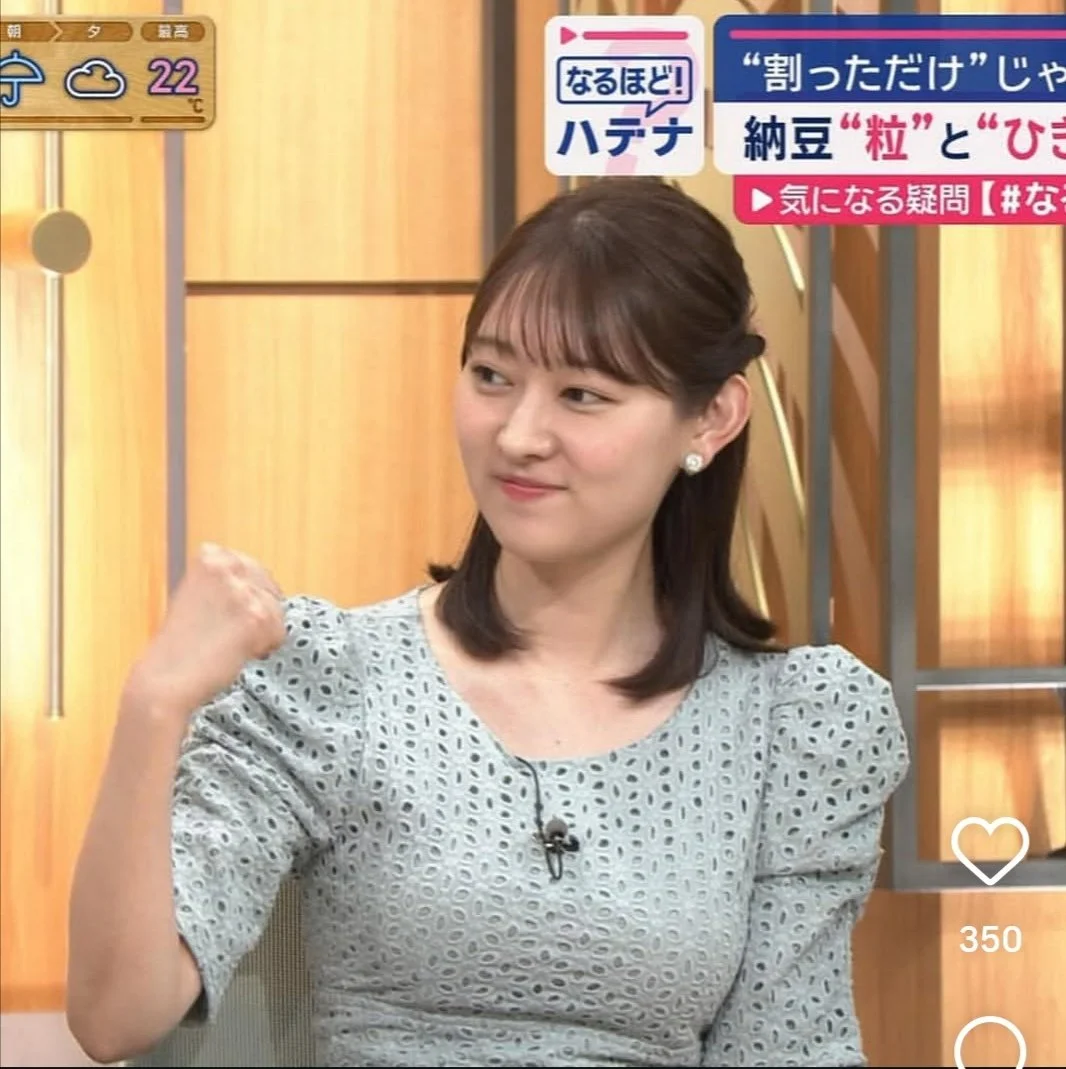 🔚Japanese　顔抜き　アナウンサー　森山みなみ　ソフトエロ　一発やりたい image 2