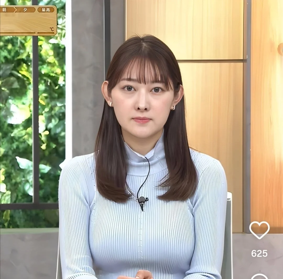 🔚Japanese　顔抜き　アナウンサー　森山みなみ　ソフトエロ　一発やりたい image 5