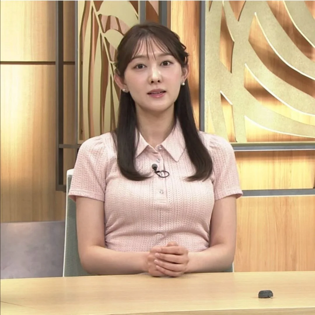 🔚Japanese　顔抜き　アナウンサー　森山みなみ　ソフトエロ　一発やりたい image 8