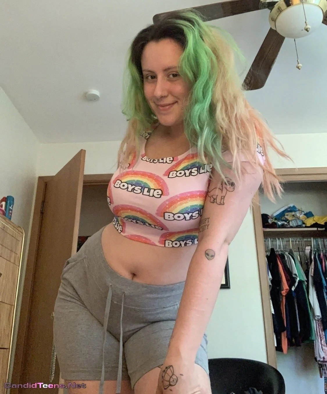 Sexy Blonde College Chick💦👀 image 6