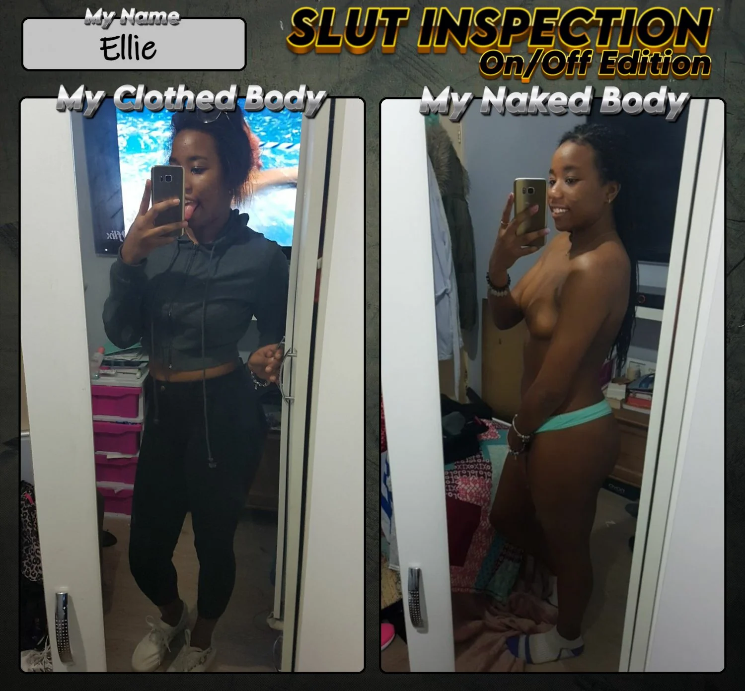 Ebony Slut Ellie image 2