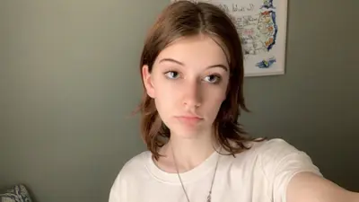 tight girl destroys cucumber cover image