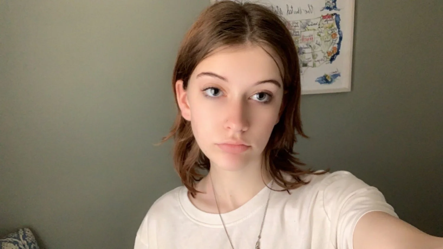 tight girl destroys cucumber main image