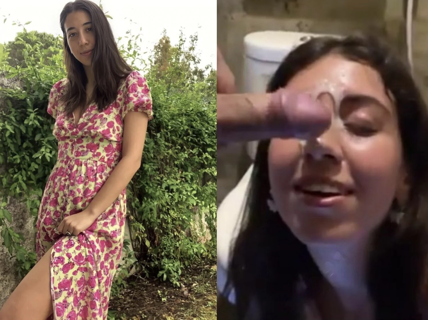 SLUT Showing Her Holes image 10
