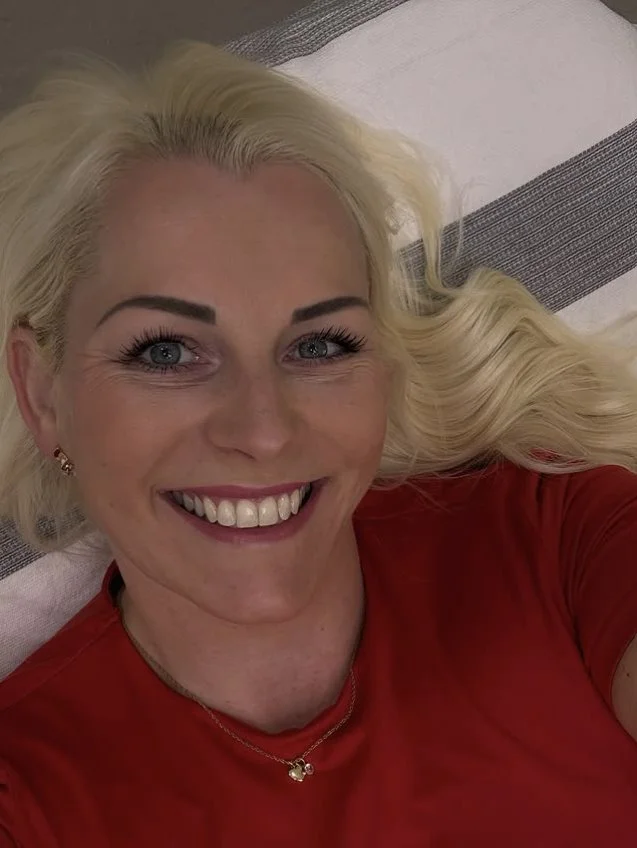 Blonde Pawg milf has a beautiful cumface image 6