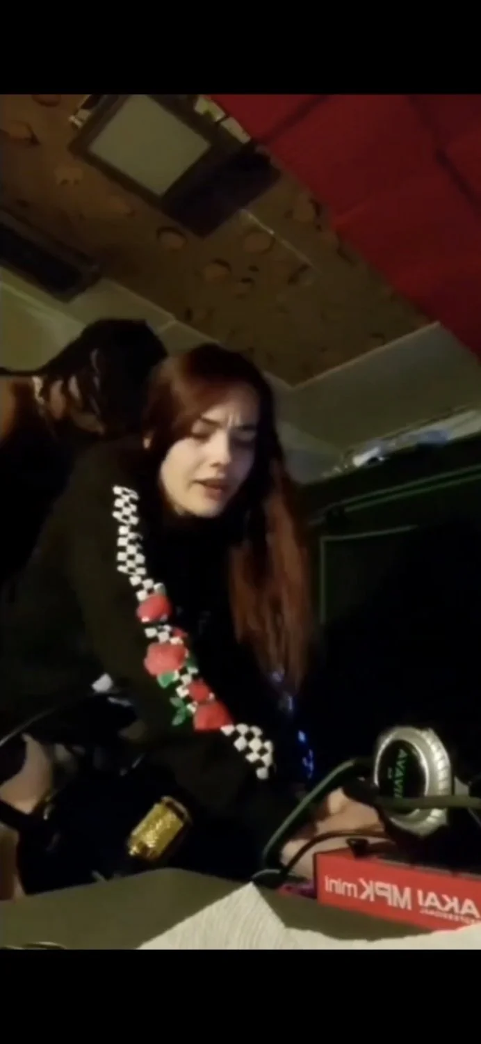 Amateur Pale Red Head Teen Fucked By BBC While Talking On Phone image 2
