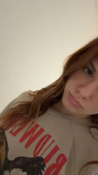 Redhead college teen with a fat ass cover image