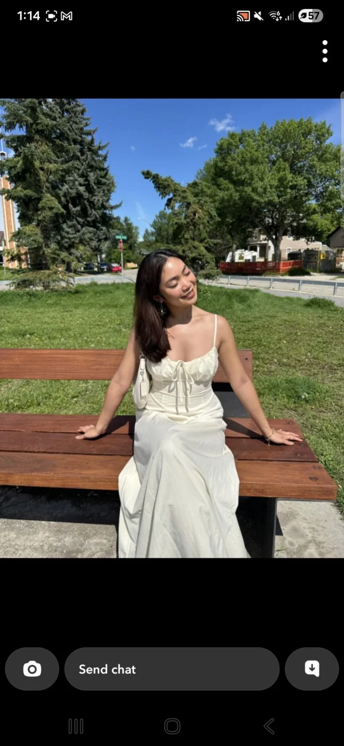 Hot asian canadian abg Ann from snap image 9