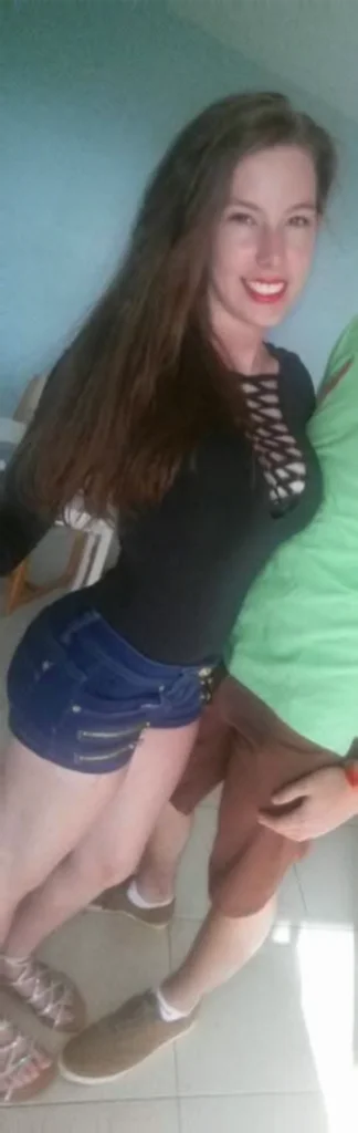 Brunette UK Scottish Chav Slut image 38