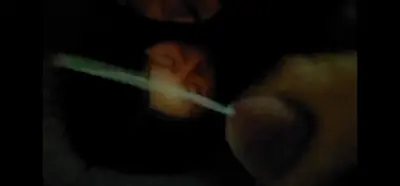 Asian Wife Face Sprayed with Thick Cum - Real Amateur Homemade Mature Korean MILF Facial cover image